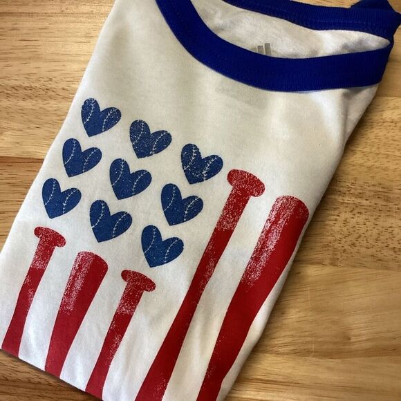 NWT Girls Adidas Raglan Sleeve Love Baseball‎ /Softball - YXL - Picture 1 of 7